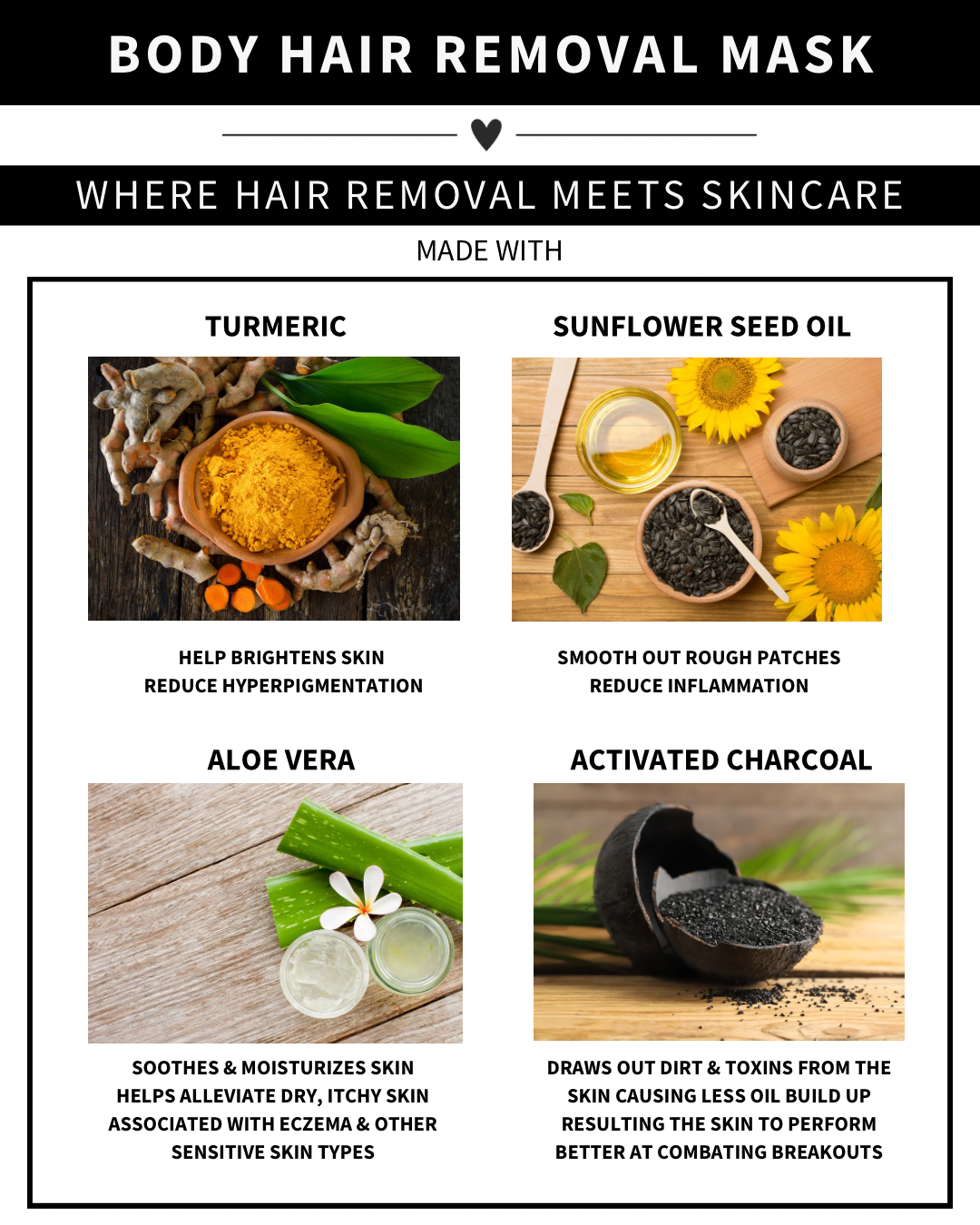 Body Hair Removal Mask
