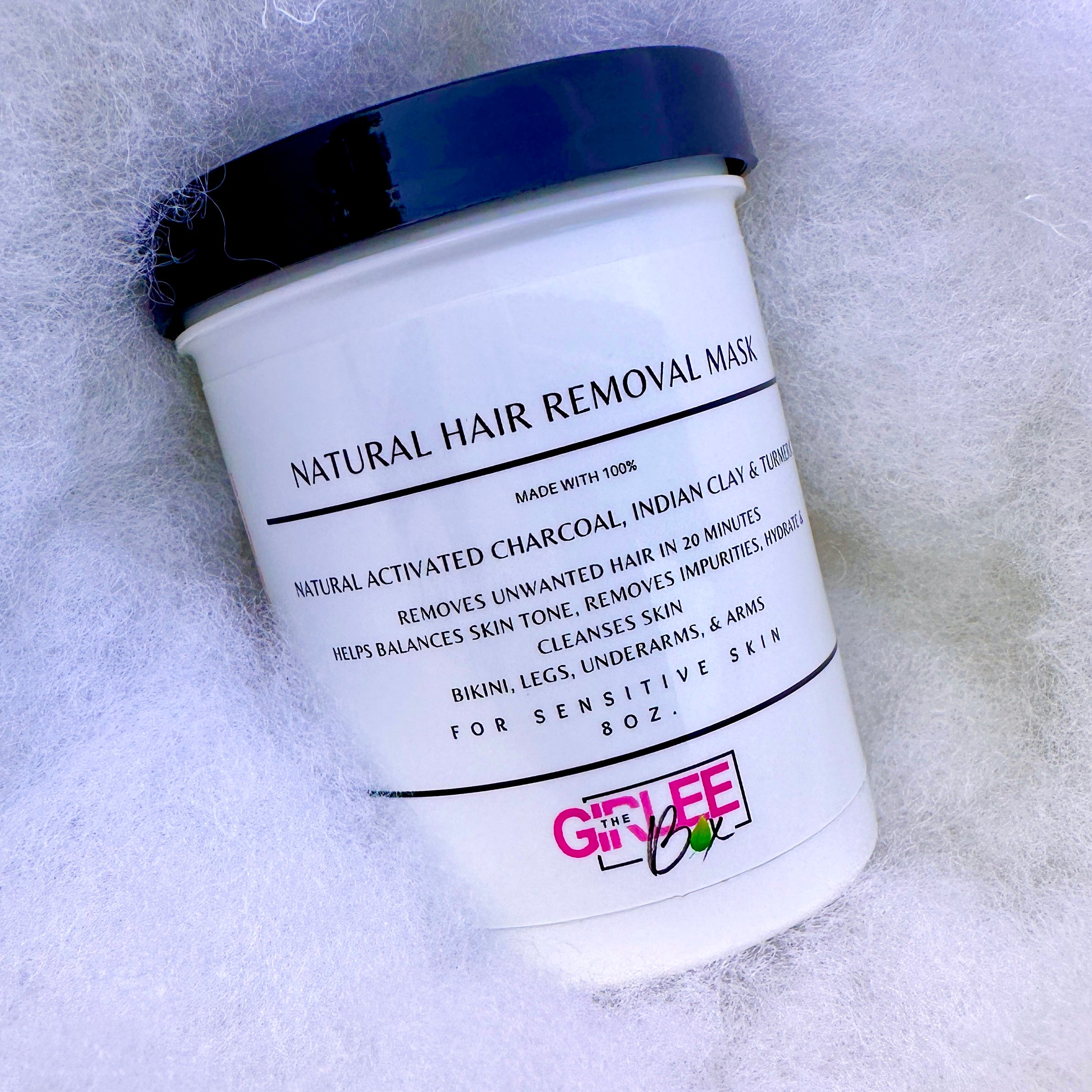 Natural Body Hair Removal Mask The Girlee Box